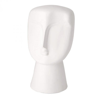 Global Views Modernist Bust Sculpture Matte White