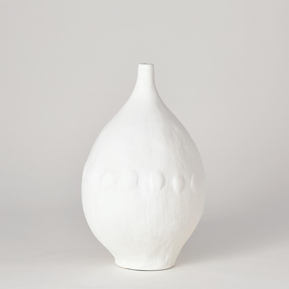 Global Views Modernist Vase White