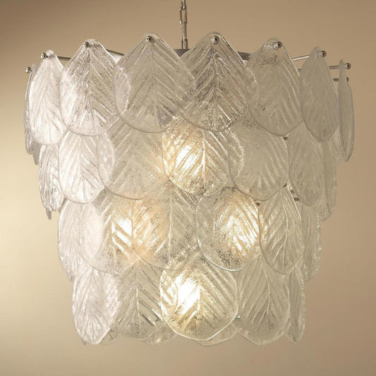 Global Views Murano Leaf Chandelier