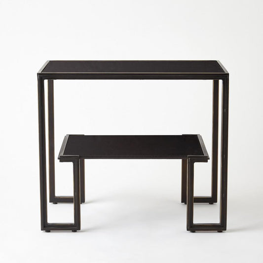 Global Views One-Up Bronze Table