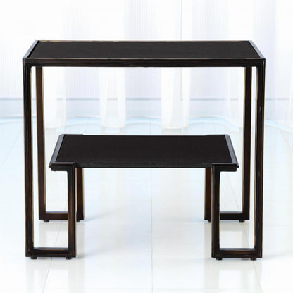 Global Views One-Up Bronze Table