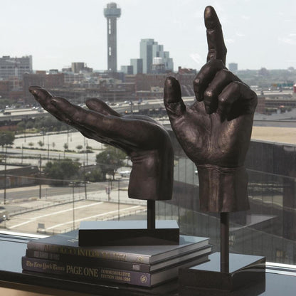 Global Views Open Hand Sculpture