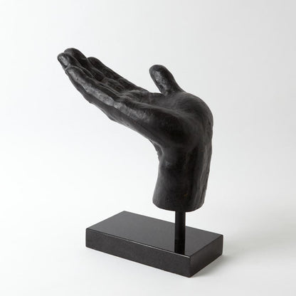 Global Views Open Hand Sculpture