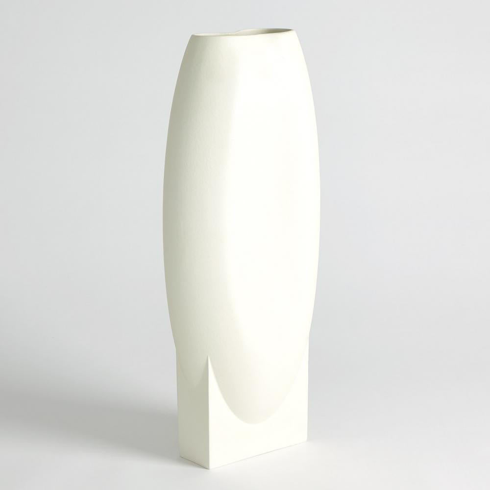 Global Views Orpheus Large Ivory Vase
