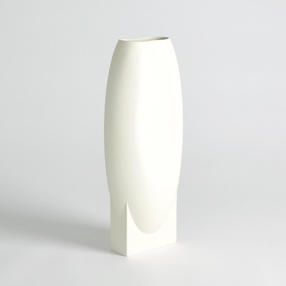 Global Views Orpheus Small Ivory Vase