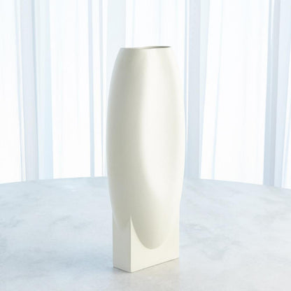 Global Views Orpheus Small Ivory Vase