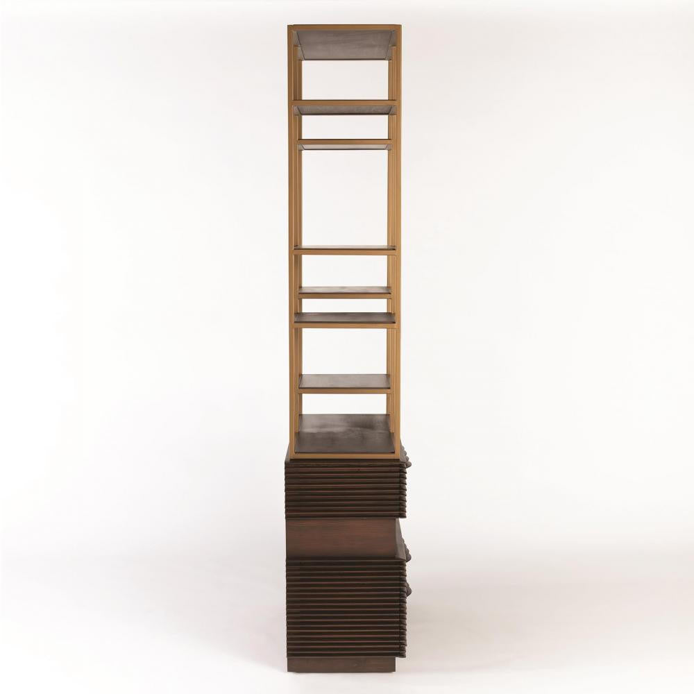 Global Views Oslo Antique Brass Etagere 7.20218