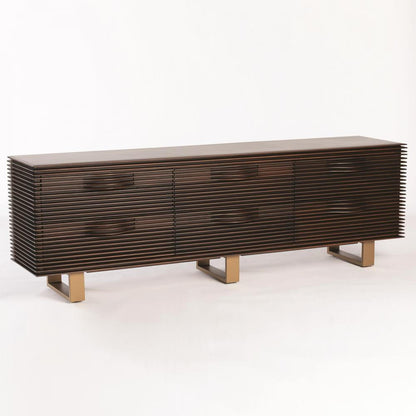 Global Views Oslo Antique Brass Long Chest 7.20217