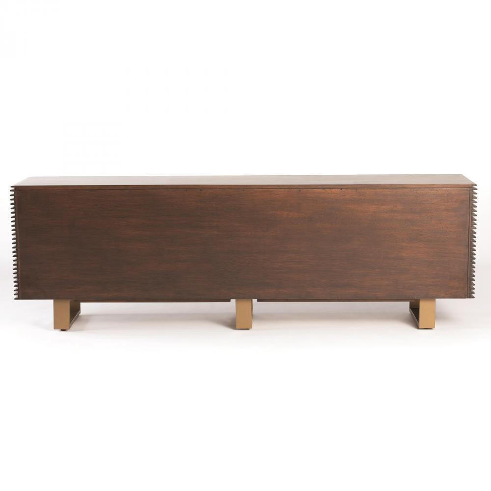 Global Views Oslo Antique Brass Long Chest 7.20217