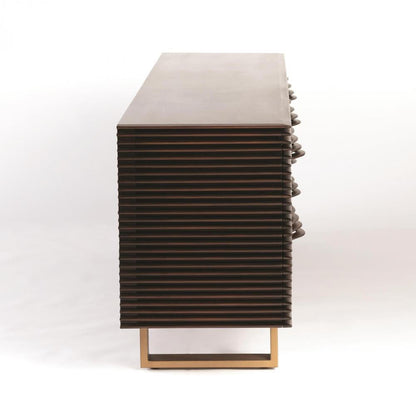 Global Views Oslo Antique Brass Long Chest 7.20217