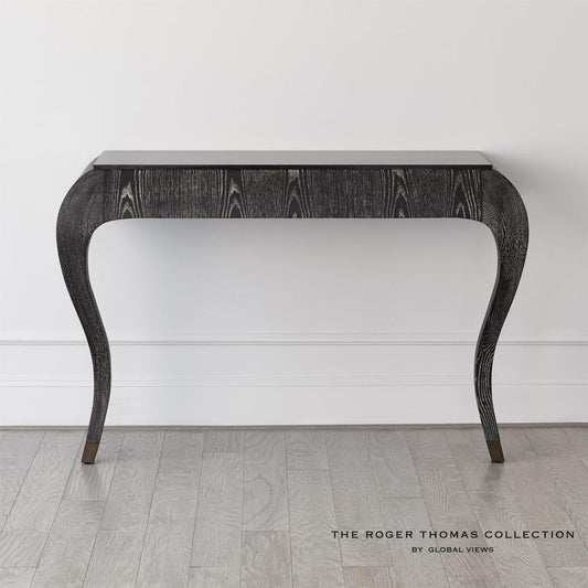 Paris Wall Console - Black Cerused Oak