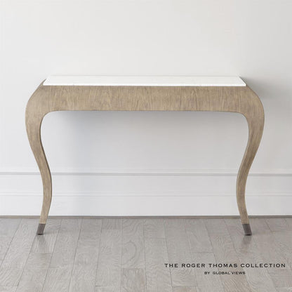 Global Views Paris Grey Sandblasted Oak Wall Console