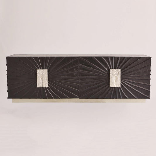 Global Views Pleated Media Cabinet