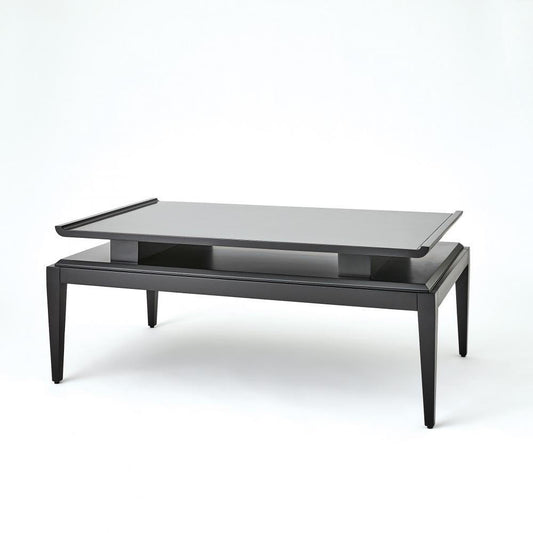 Poise Coffee Table - Black Satin
