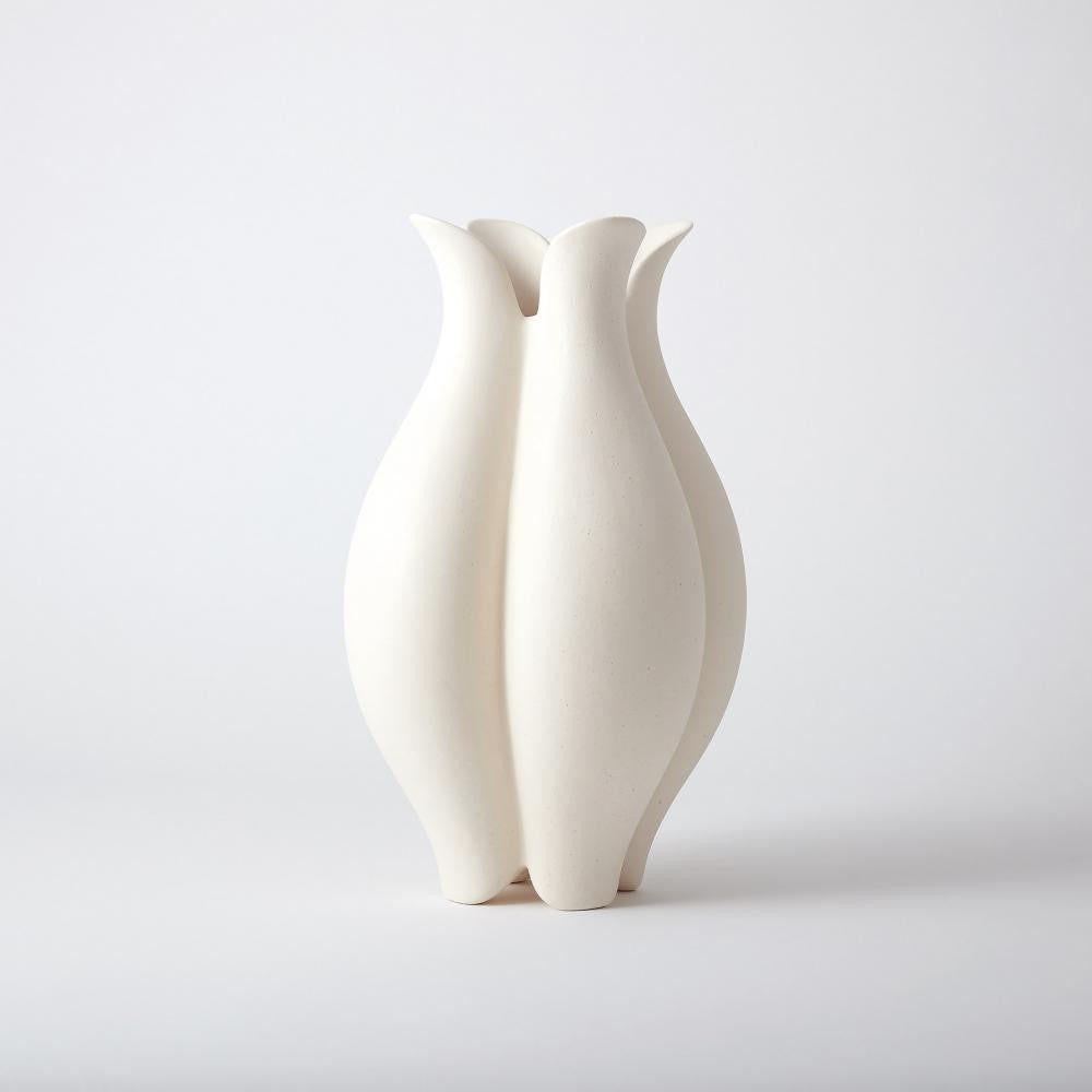 Global Views Pond Large Ceramic Vase