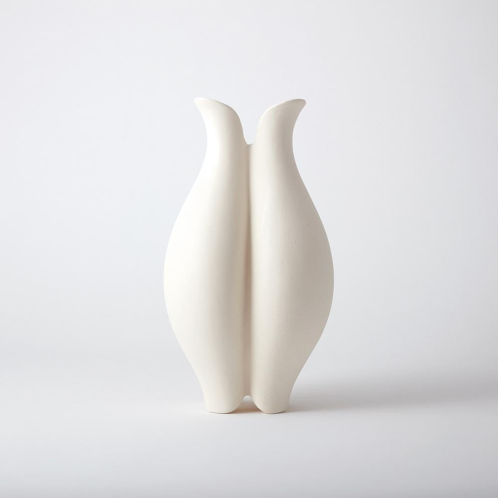 Global Views Pond Large Ceramic Vase