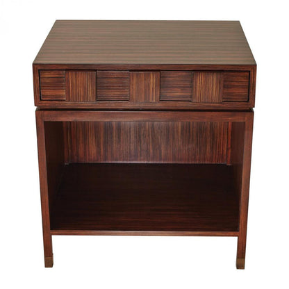 Global Views Quad Block Bedside Table