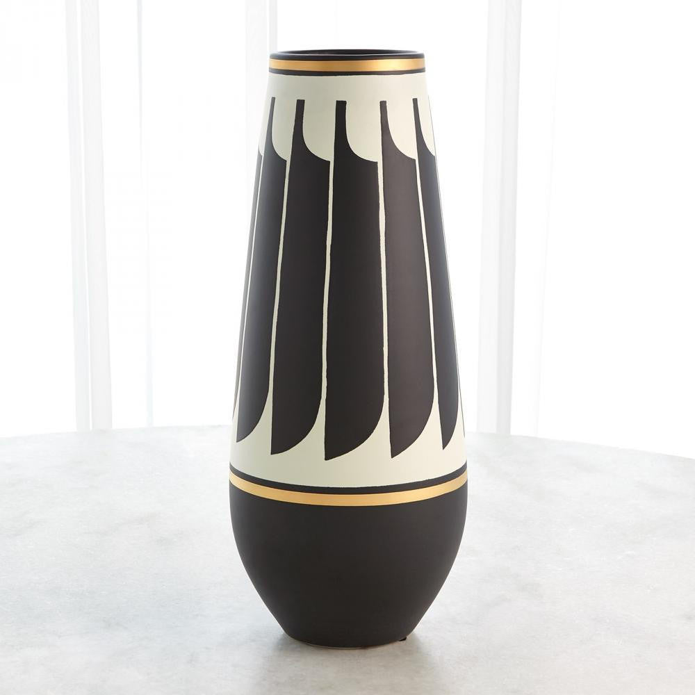 Global Views Quill Large Ceramic Vase