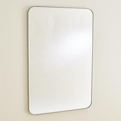 Global Views Rivet Nickel Mirror