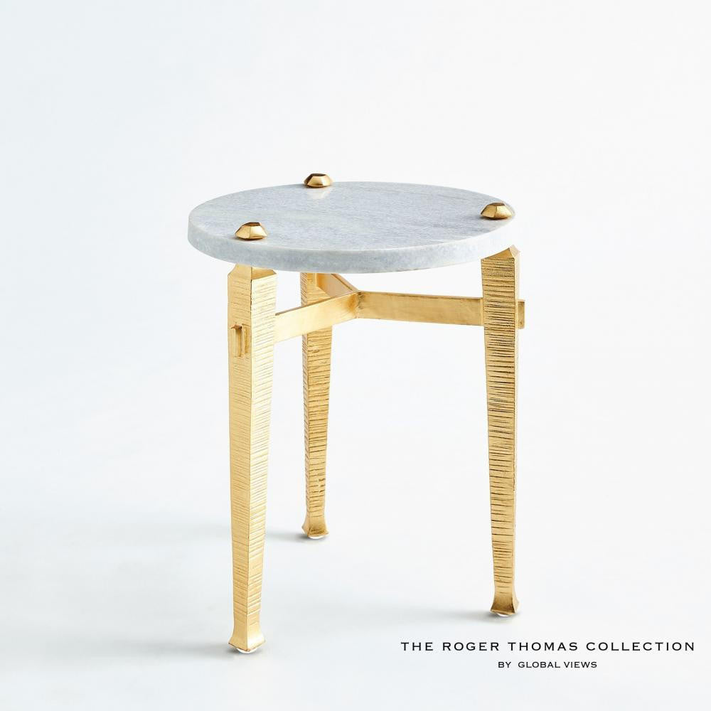 Global Views Roman Drinks Gold Table