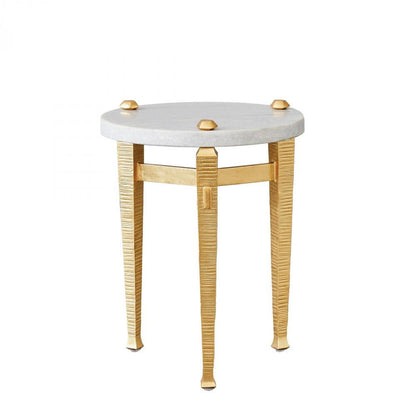 Global Views Roman Drinks Table Gold