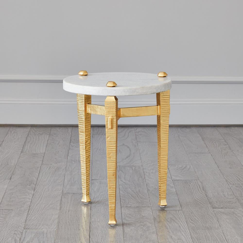 Global Views Roman Drinks Gold Table
