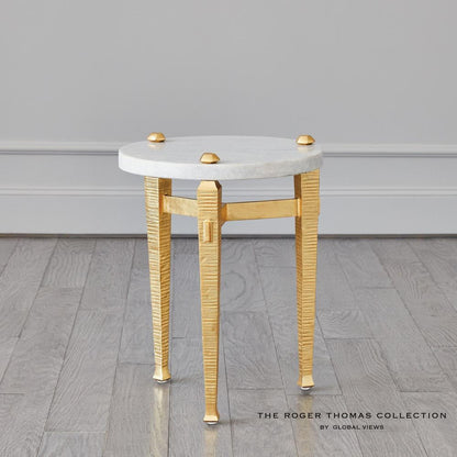 Global Views Roman Drinks Gold Table