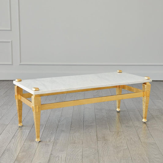 Global Views Roman Gold Coffee Table
