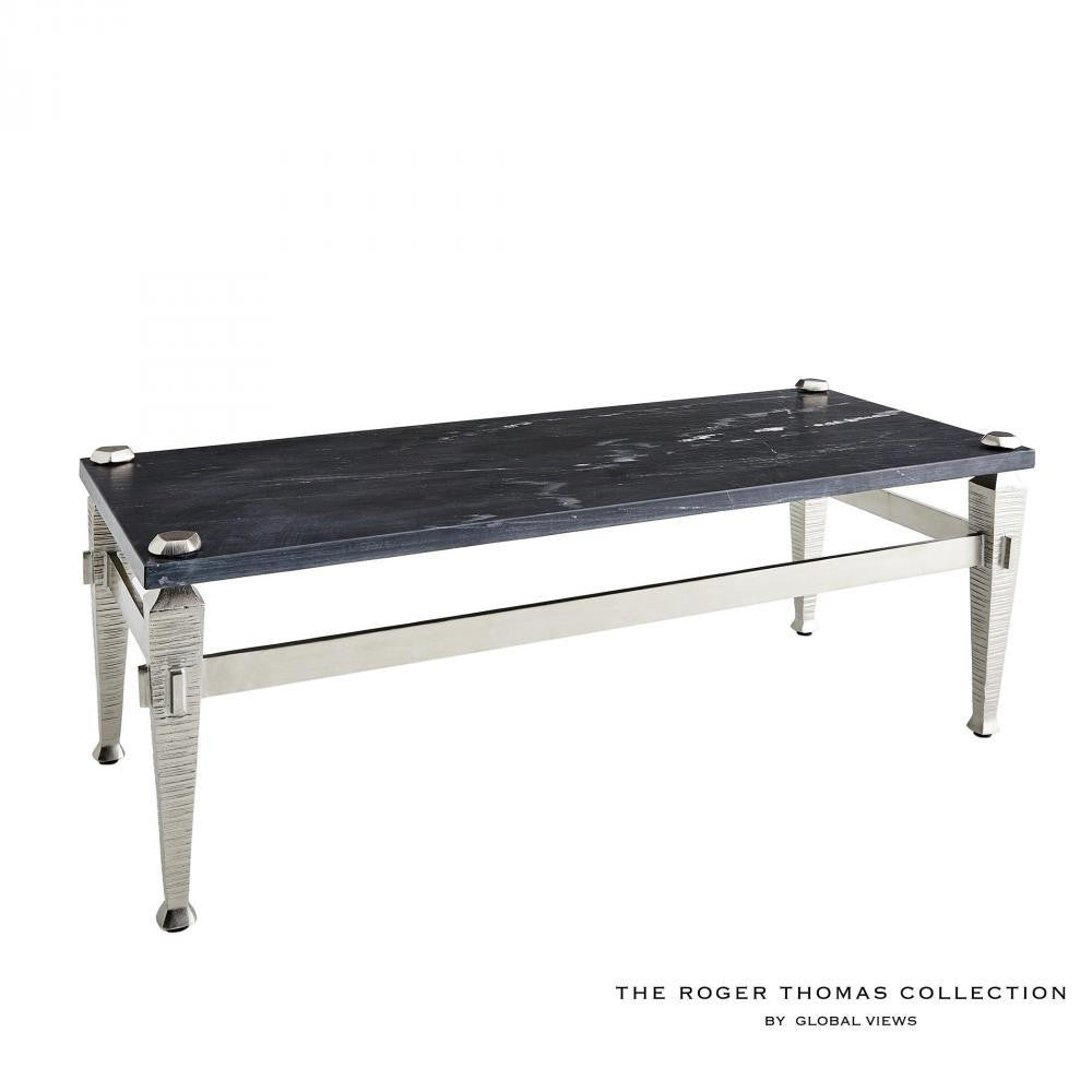 Global Views Roman Nickel Coffee Table