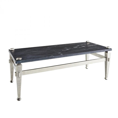 Global Views Roman Coffee Table Nickel
