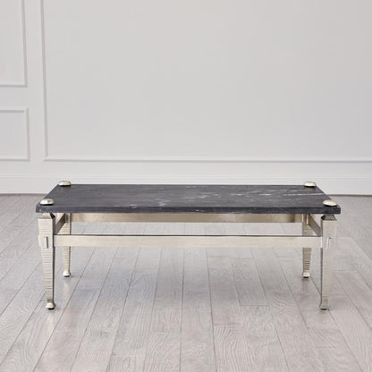 Global Views Roman Nickel Coffee Table