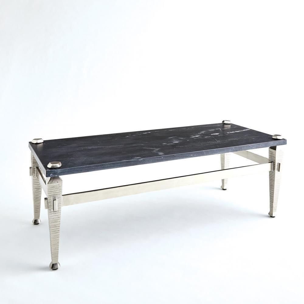 Global Views Roman Nickel Coffee Table