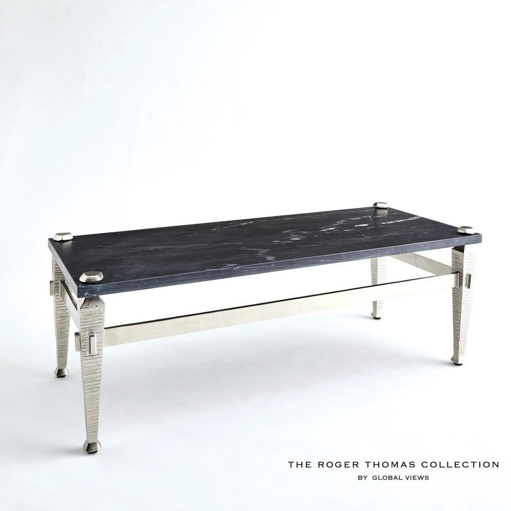Global Views Roman Nickel Coffee Table