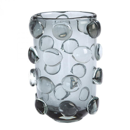 Global Views Rondelle Large Gray Vase