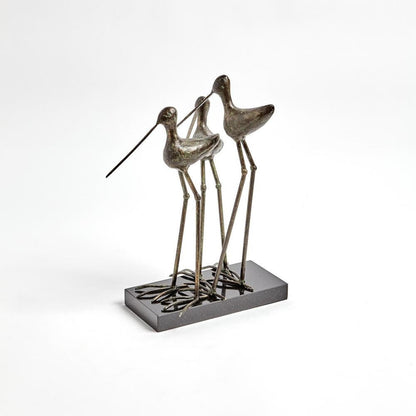 Global Views Sandhill Cranes Verdi Sculpture