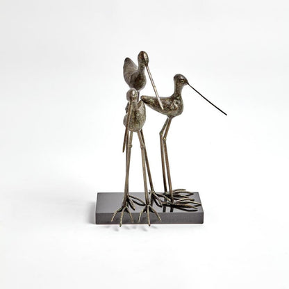 Global Views Sandhill Cranes Verdi Sculpture