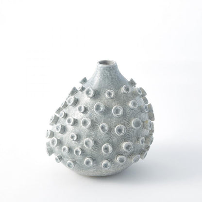 Global Views Sea Coral Medium Blue/Green Vase