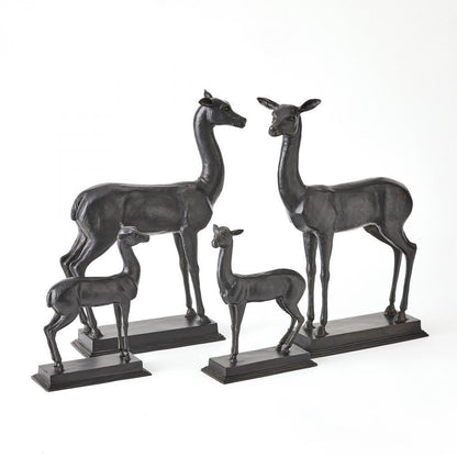 Global Views Set of 2 Fawn Small Sculptures