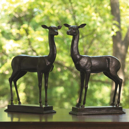 Global Views Set of 2 Fawn Small Sculptures