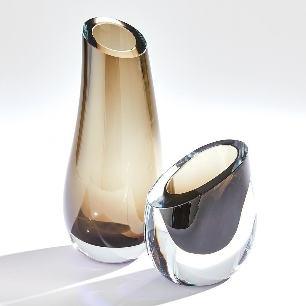Global Views Slant Large Smalloke Vase