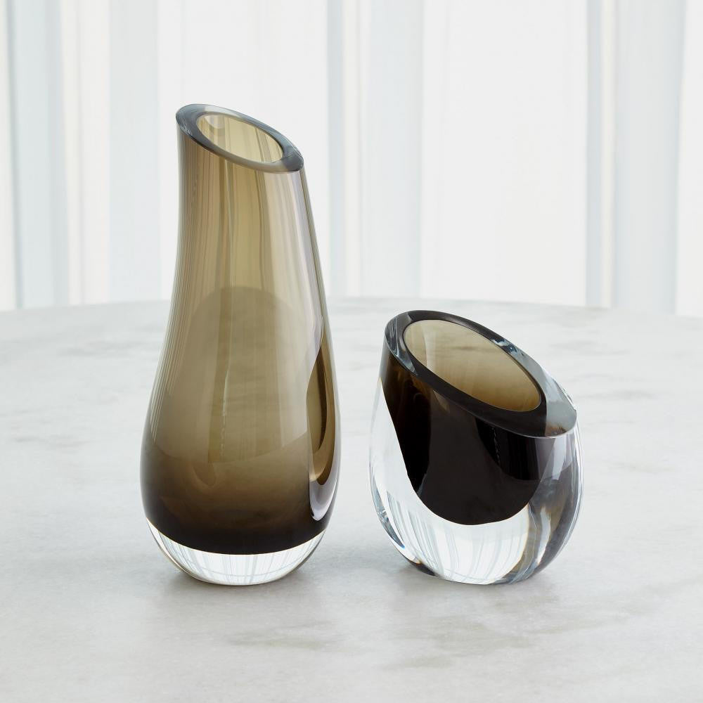 Global Views Slant Large Smalloke Vase