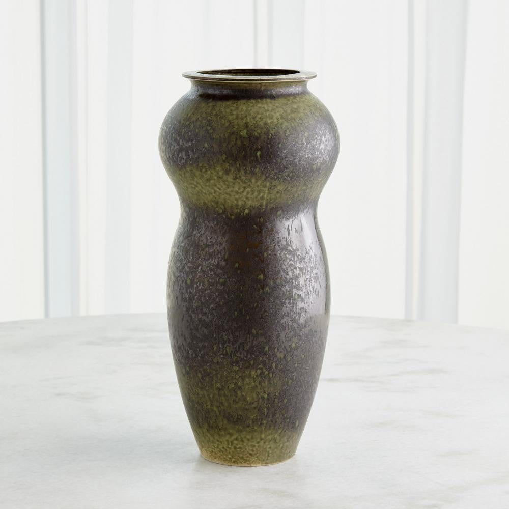 Global Views Sorrento Curve Olive Vase