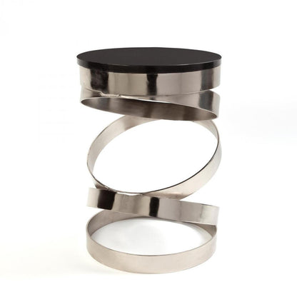 Global Views Spiral Table Nickel