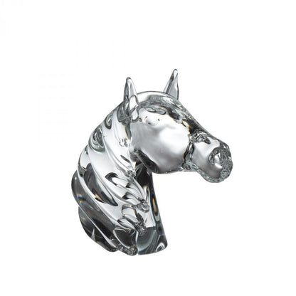 Global Views Thoroughbred Horse Head Small Sculpture