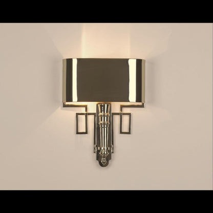 Global Views Torch Nickel Wall Sconce HW