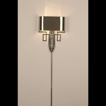 Global Views Torch Nickel Wall Sconce HW