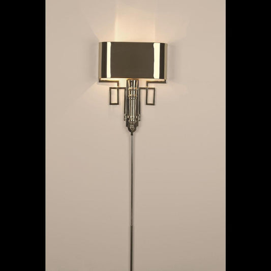 Global Views Torch Nickel Wall Sconce HW