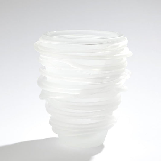 Global Views Tornado Glass Vase