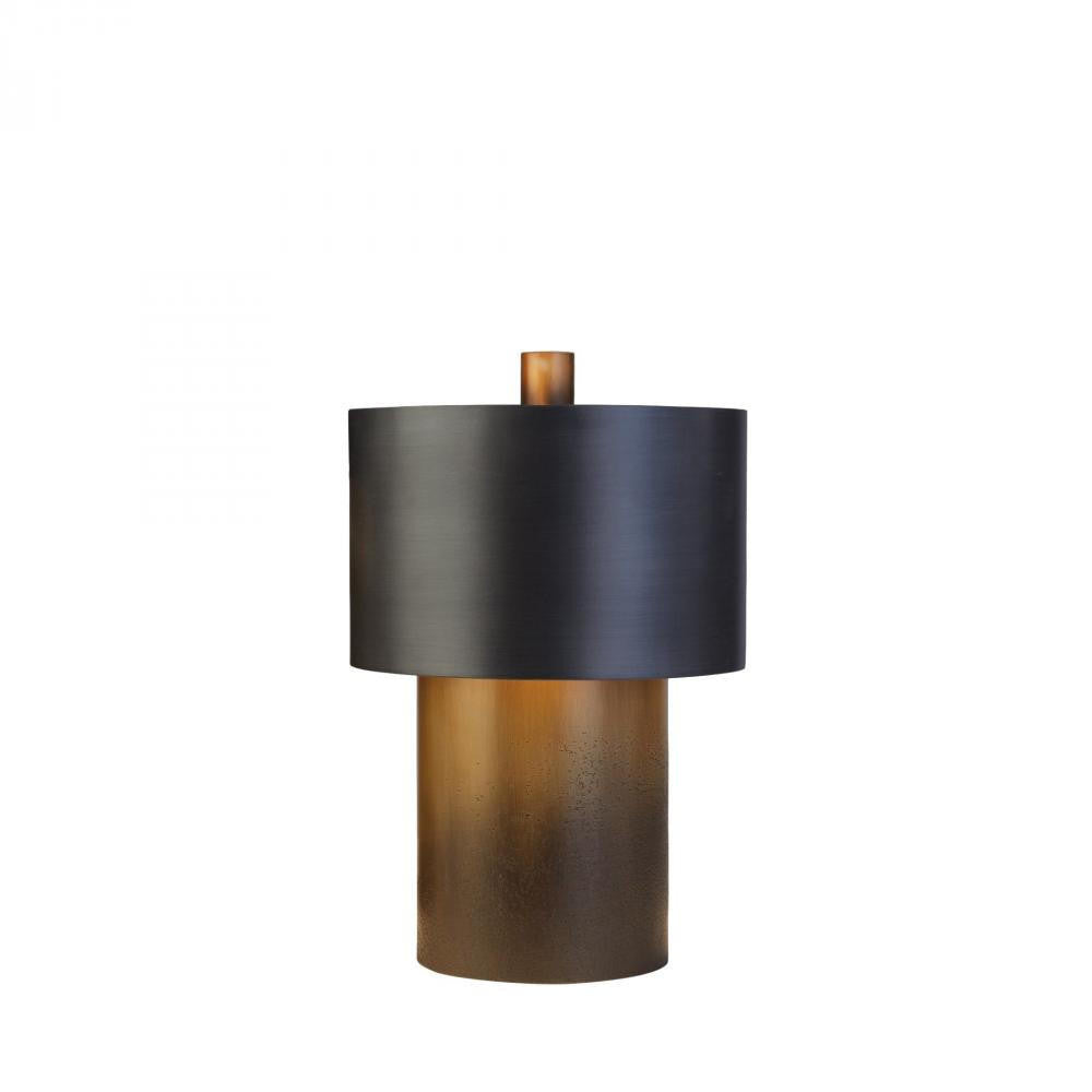 Global Views Tortoise Small Drum Table Lamp