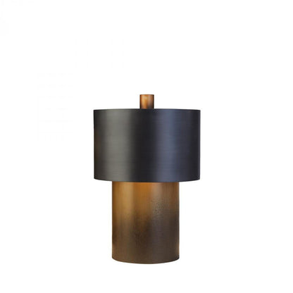 Global Views Tortoise Small Drum Table Lamp